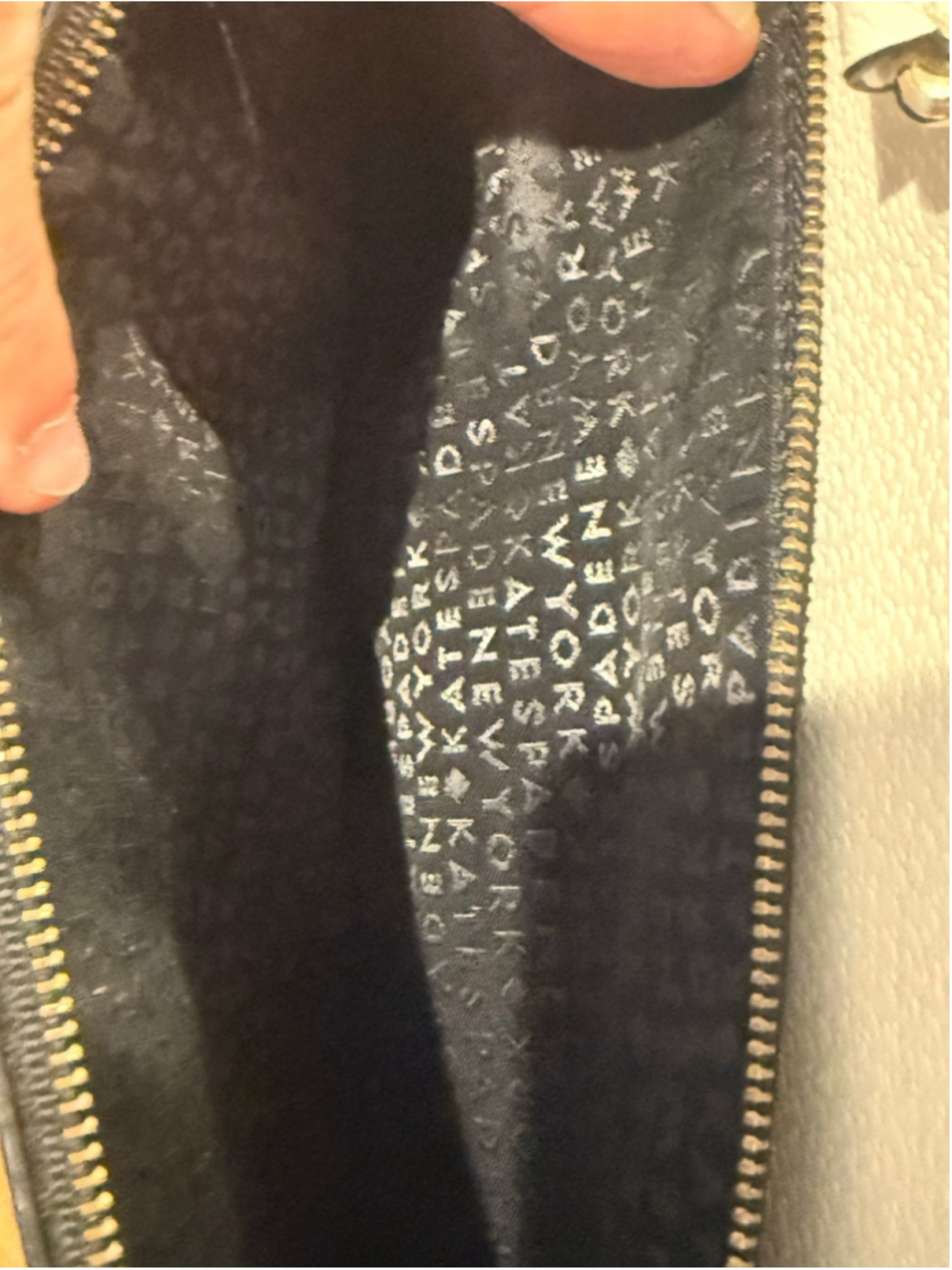 Women's Kate Spade Tote Bag One Size Black and White - Picture 3 of 11